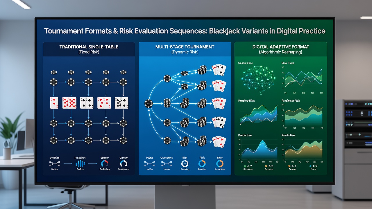 Risikosequenzen in mobilen Blackjack-Turnieren