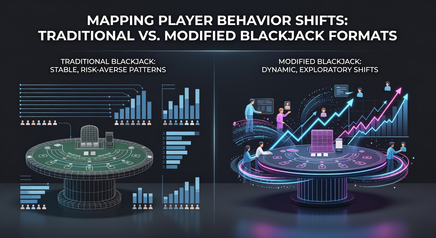 Visualisierung von Verhaltensdaten und Entscheidungsmustern in Blackjack-Apps