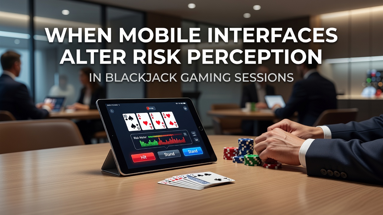 Vergleich der Risikoanzeigen auf mobilen und stationären Blackjack-Plattformen